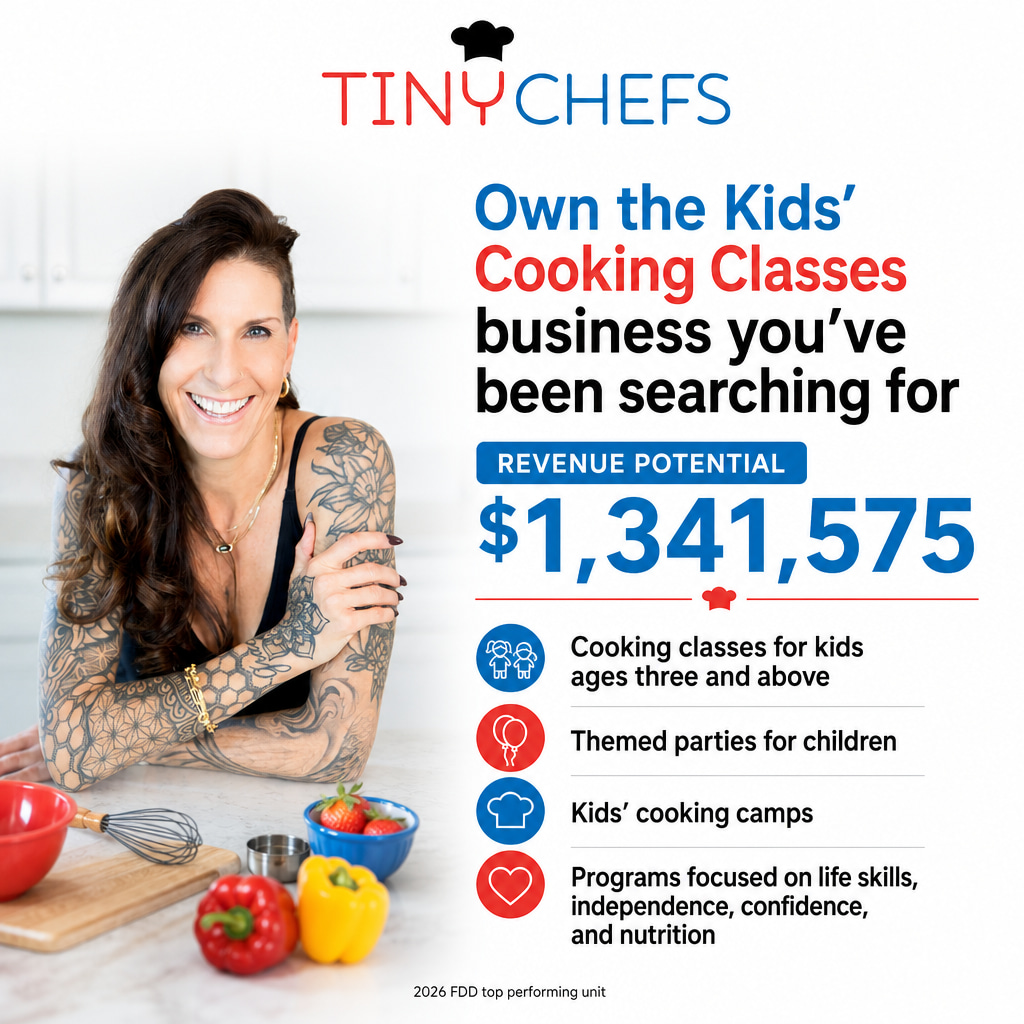 Tiny Chefs ad creative
