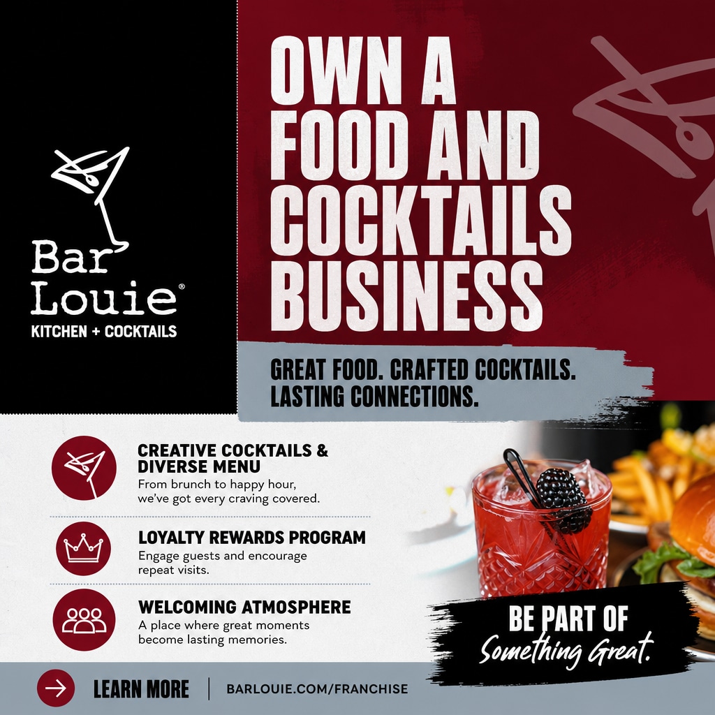 Bar Louie ad creative