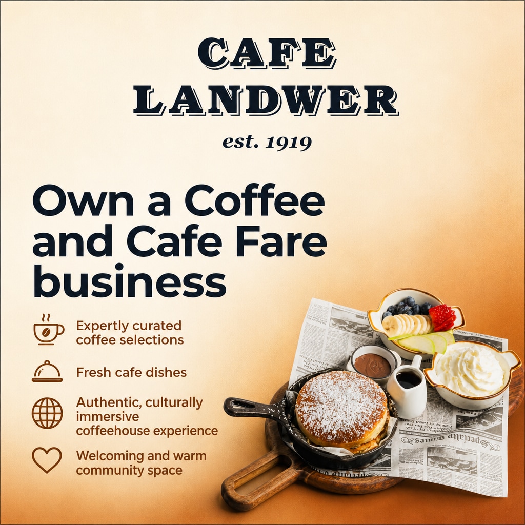 Cafe Landwer ad creative