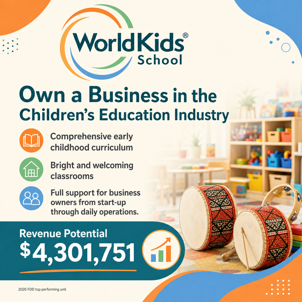 WorldKids School ad creative