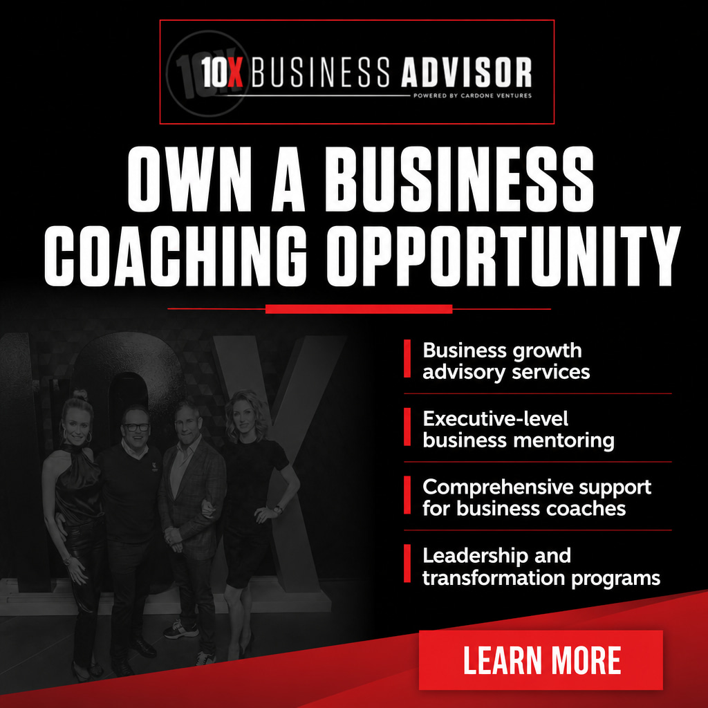 10X Business Advisor ad creative