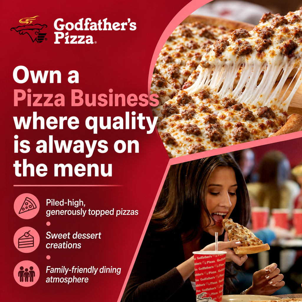 Godfather's Pizza ad creative