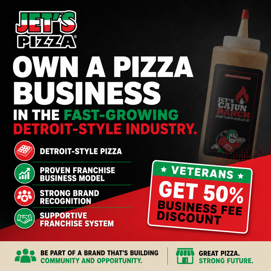 Jet's Pizza ad creative