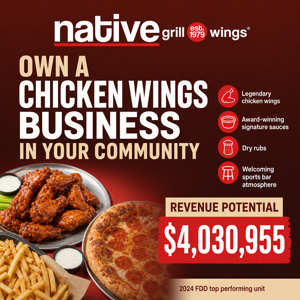 Native Grill & Wings ad creative