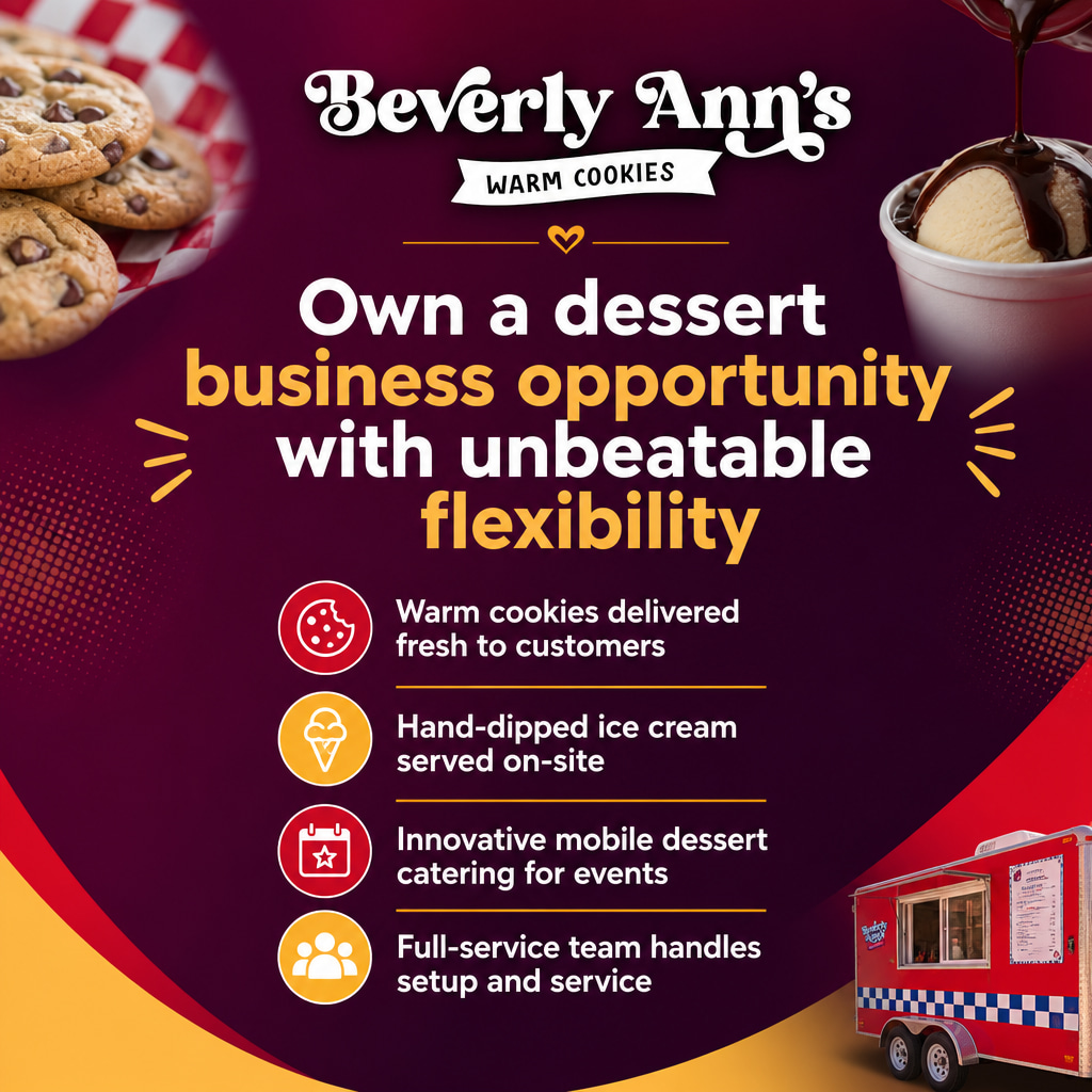 Beverly Ann’s Cookies ad creative