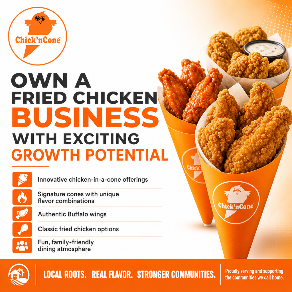 Chick'nCone ad creative