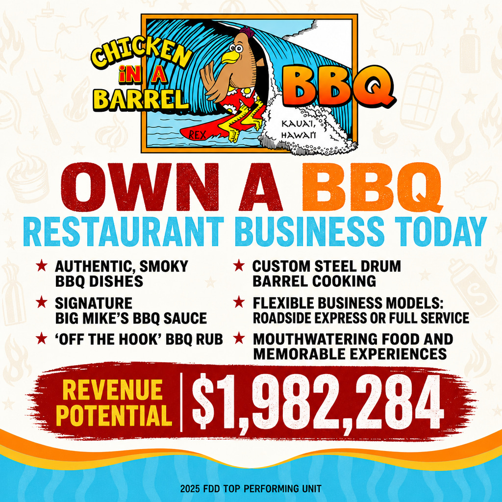 Chicken In A Barrel ad creative