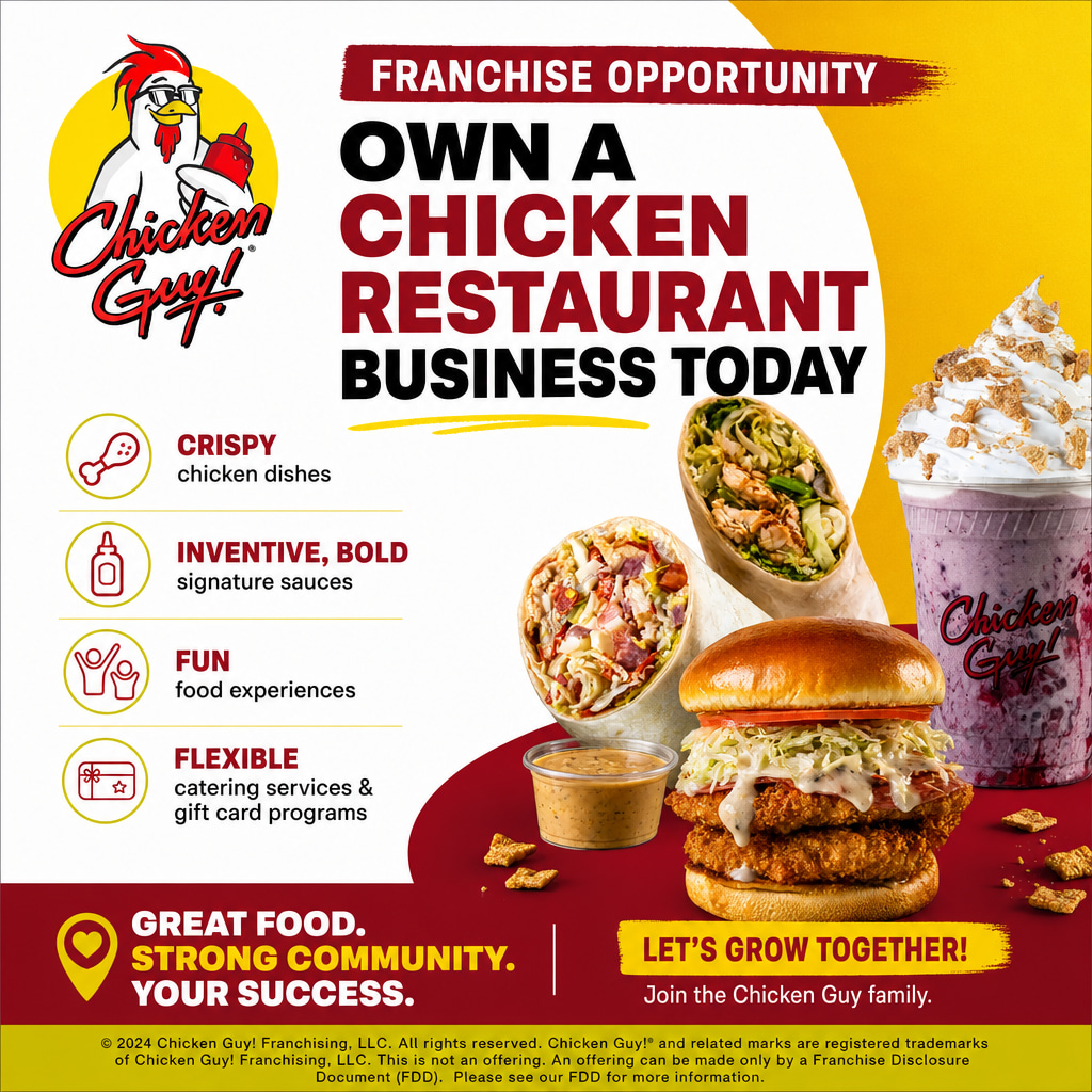 Chicken Guy! ad creative