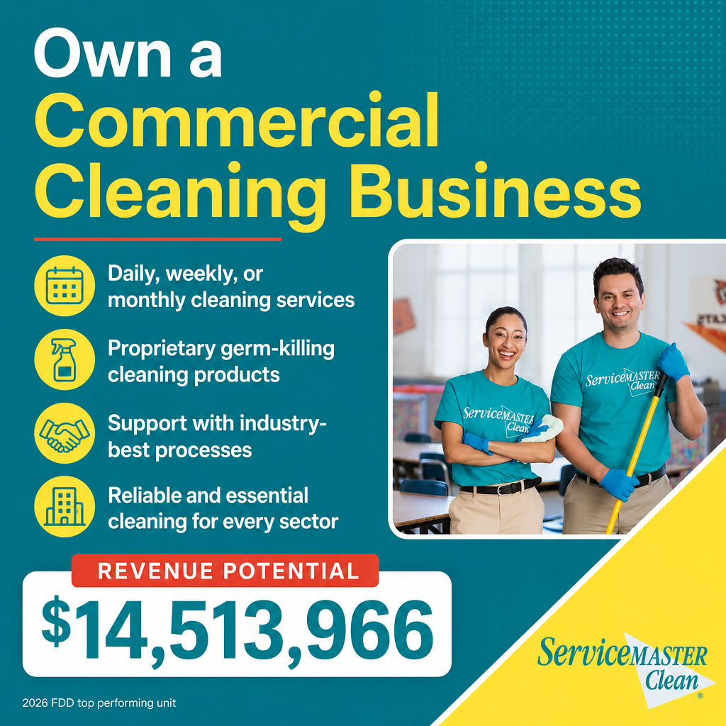 ServiceMaster Clean ad creative