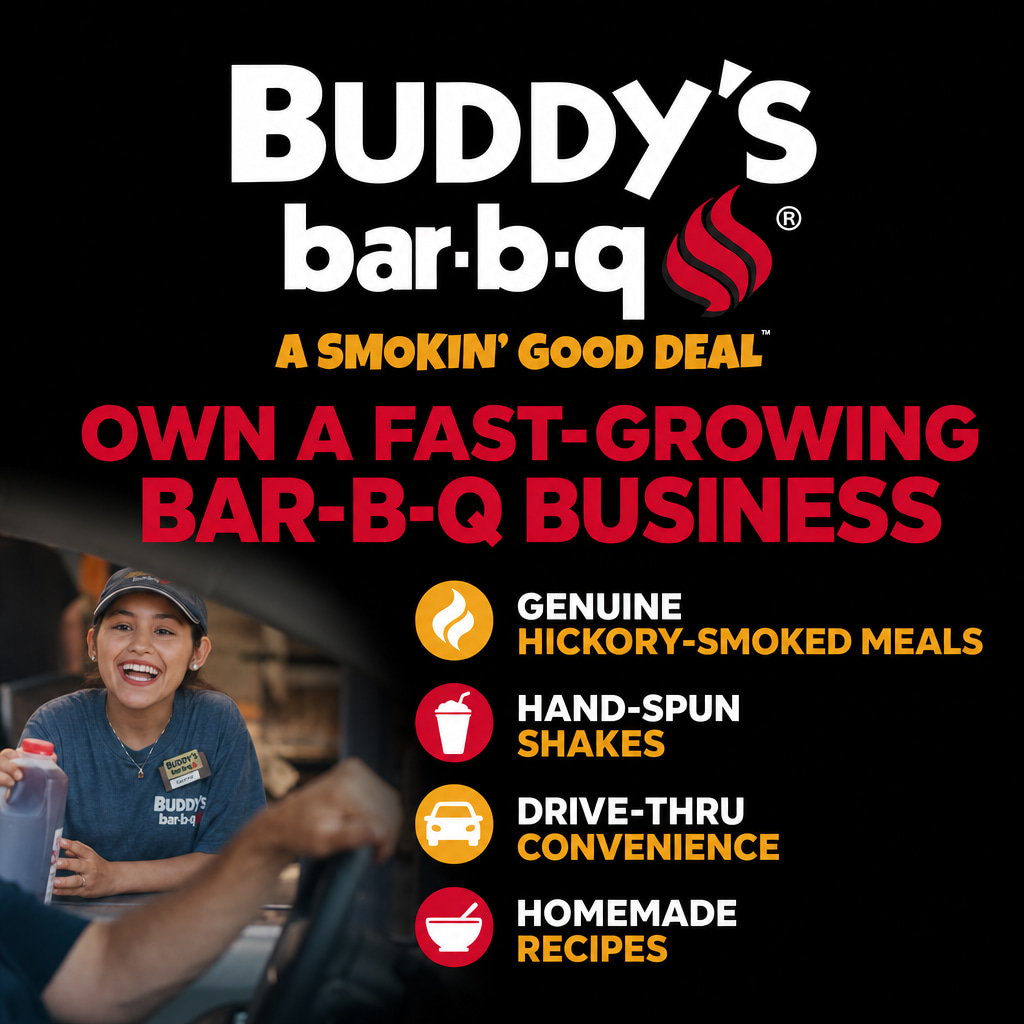 Buddy's bar-b-q ad creative