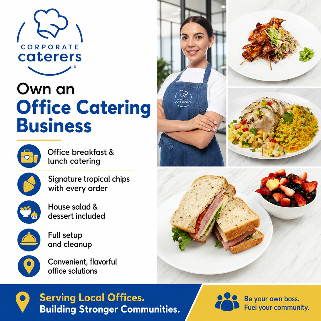 Corporate Caterers ad creative