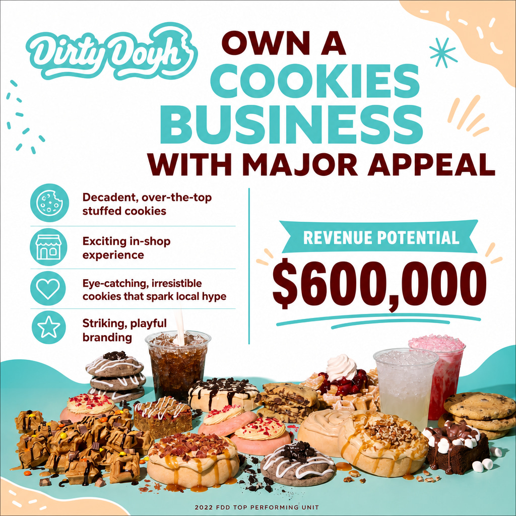 Dirty Dough Cookies ad creative