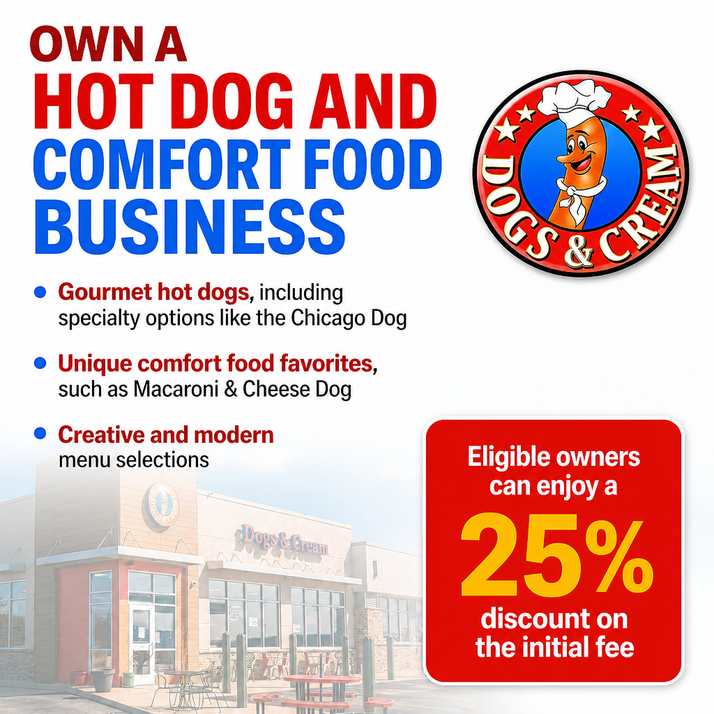 Dogs & Cream ad creative