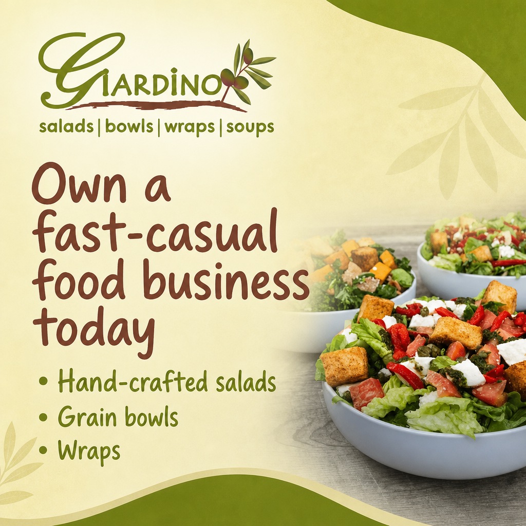 Giardino Gourmet Salads ad creative