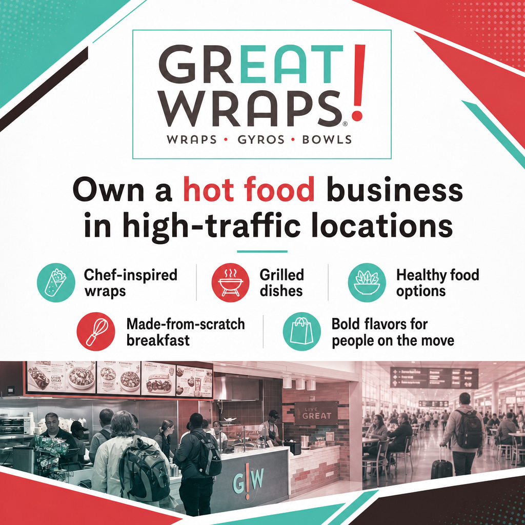 Great Wraps ad creative