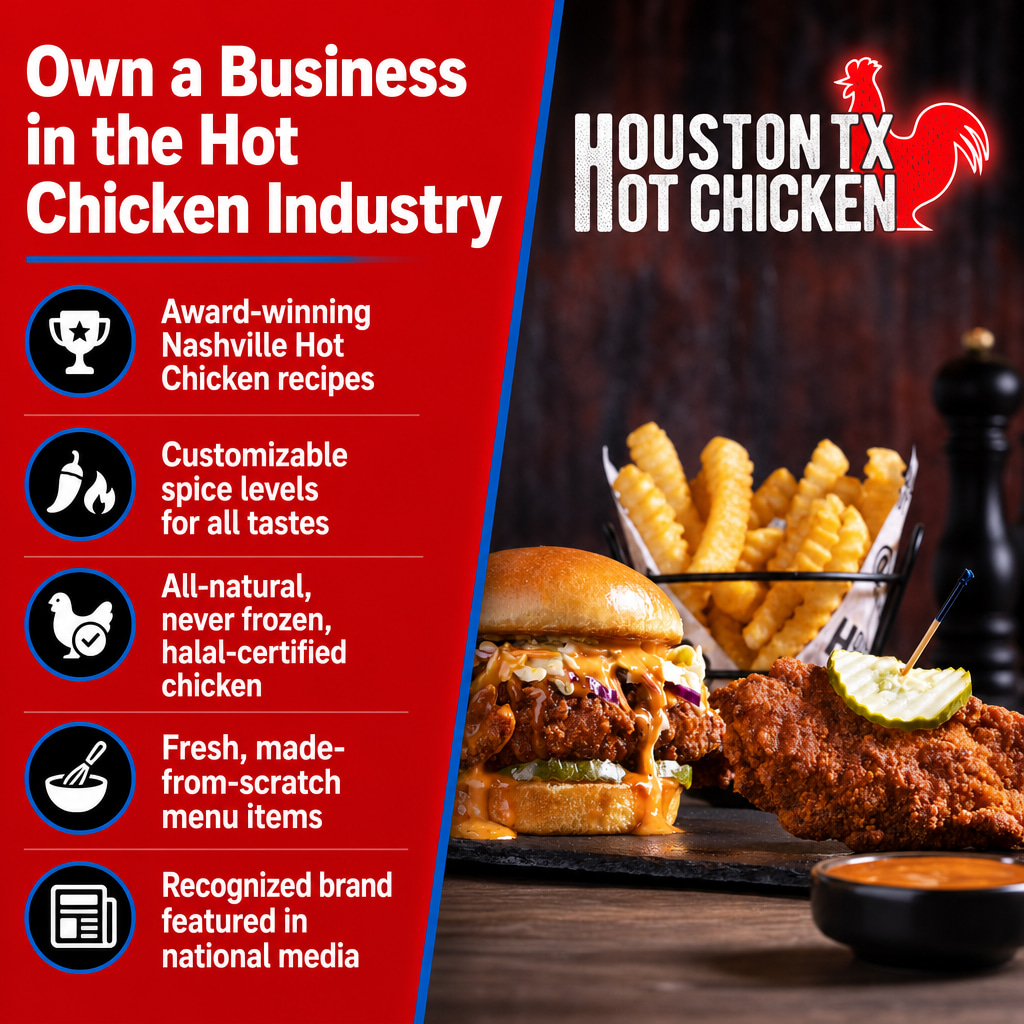 Houston TX Hot Chicken ad creative