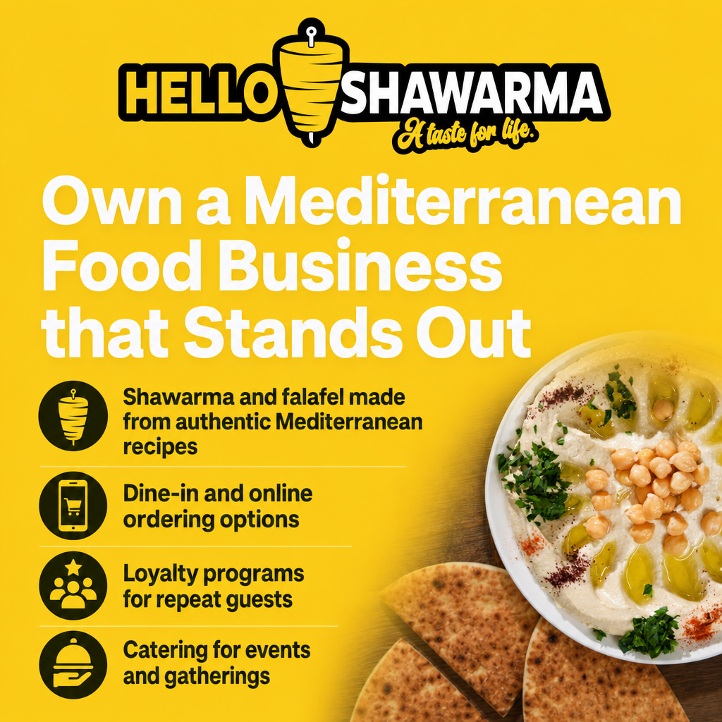 Hello Shawarma ad creative