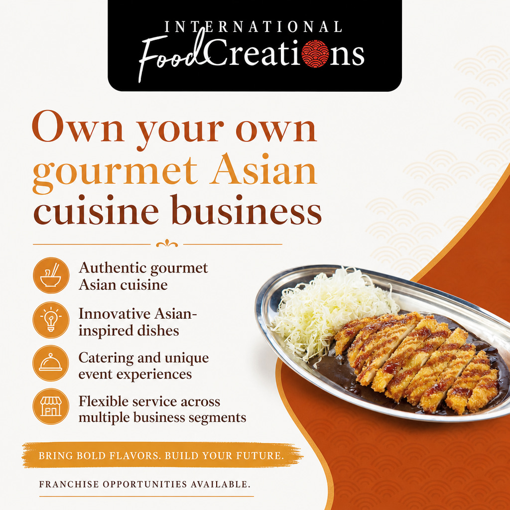 International Food Creations ad creative