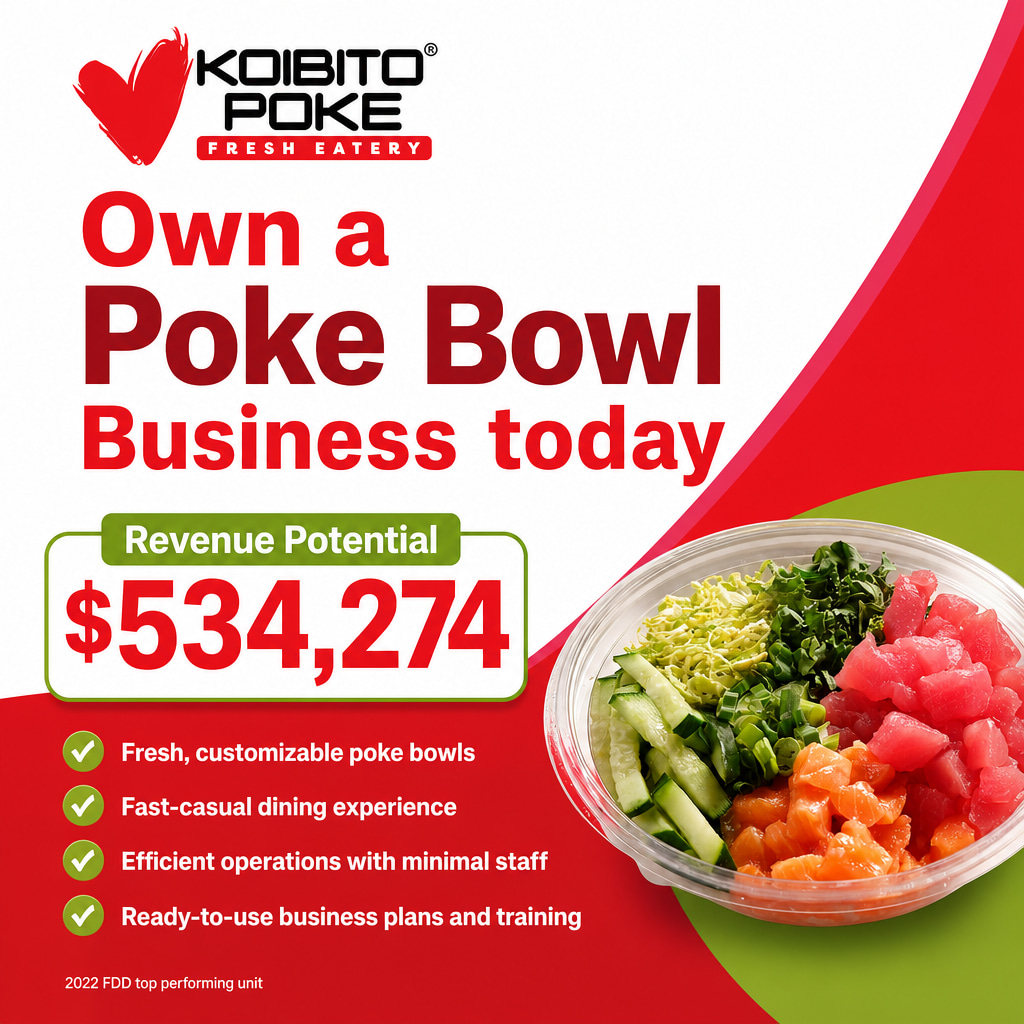 Koibito Poke ad creative