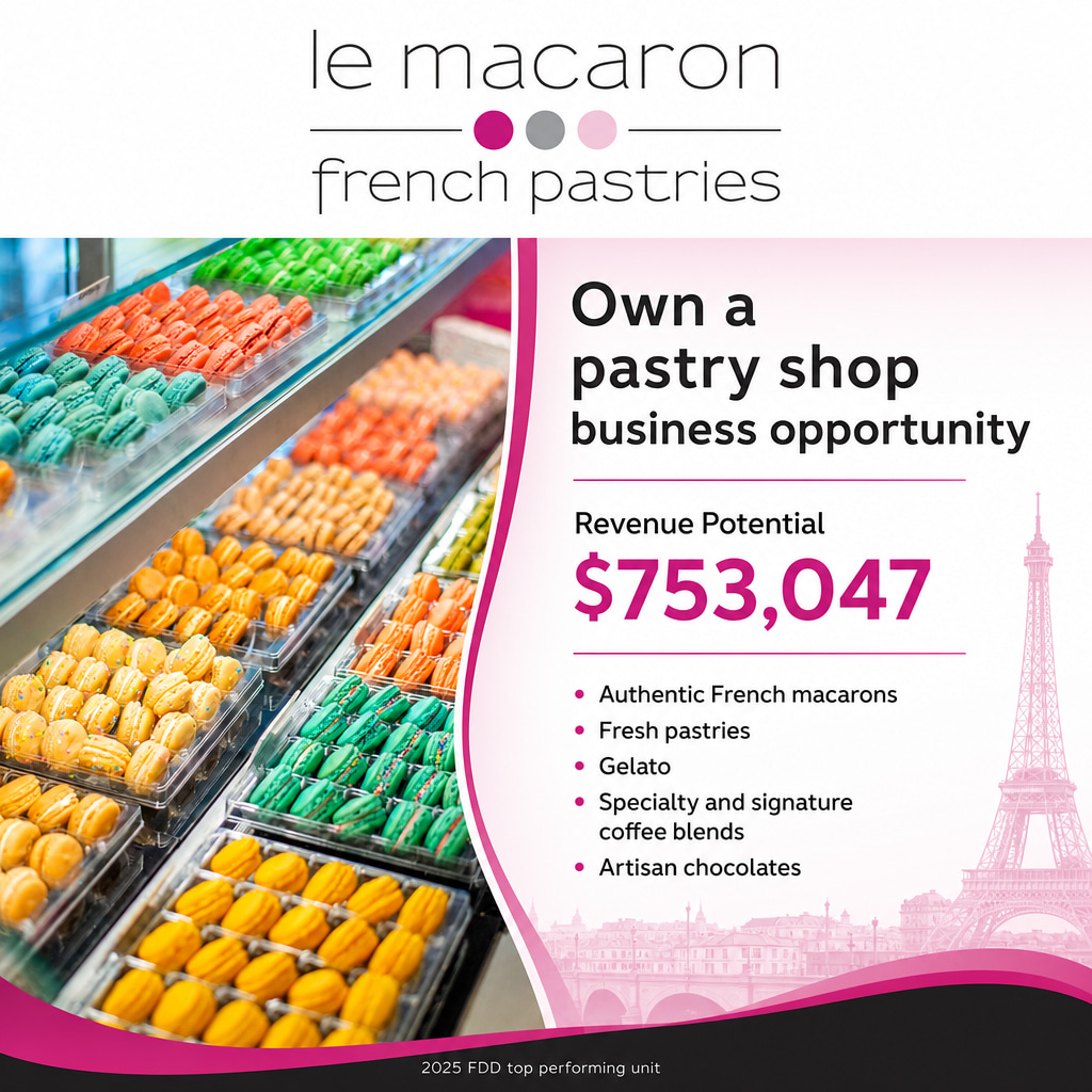 Le Macaron French Pastries ad creative