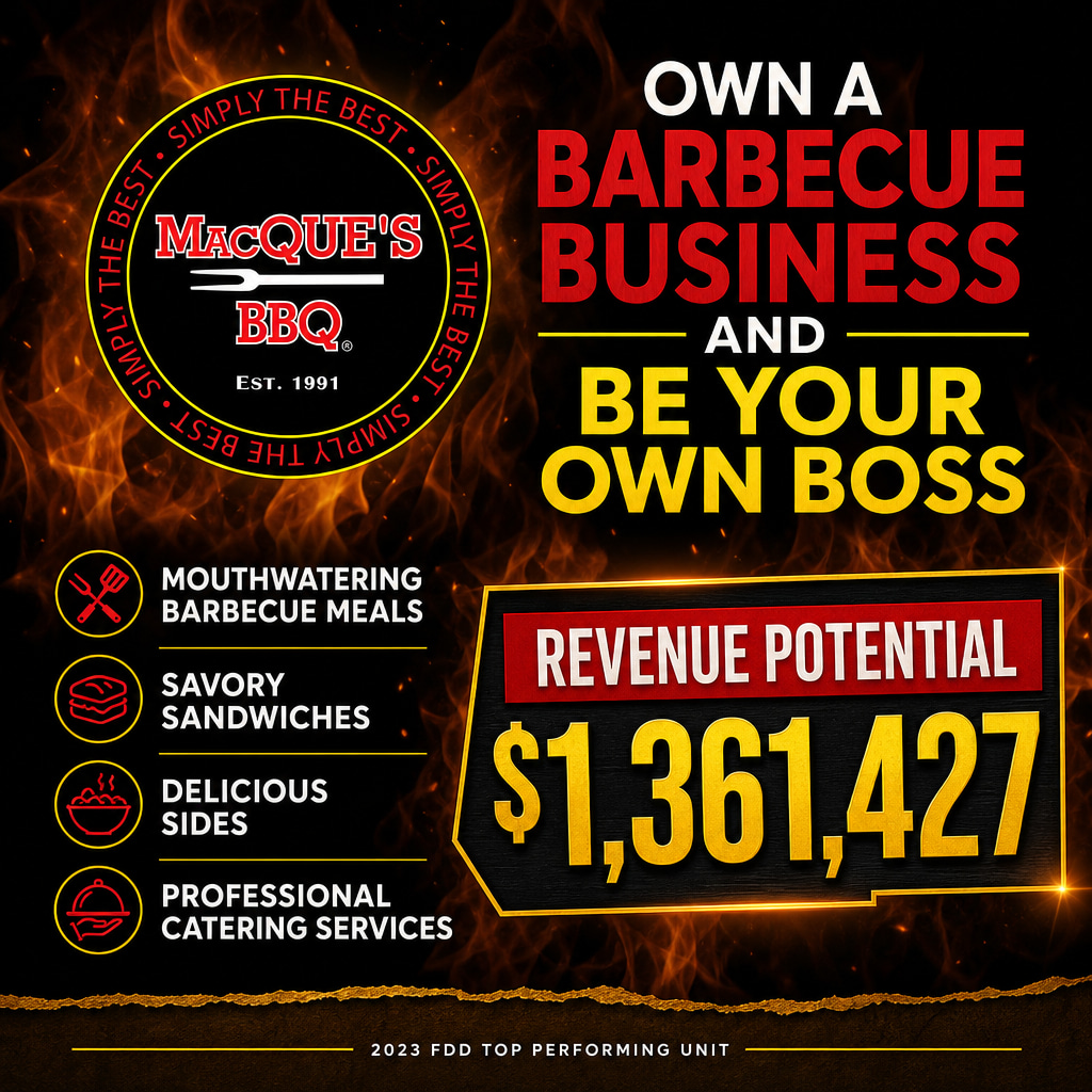 MacQue's BBQ ad creative