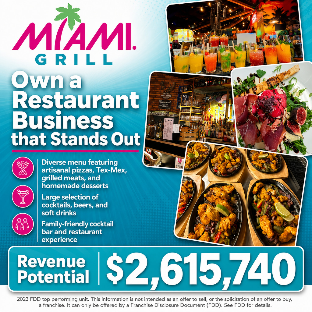 Miami Grill ad creative