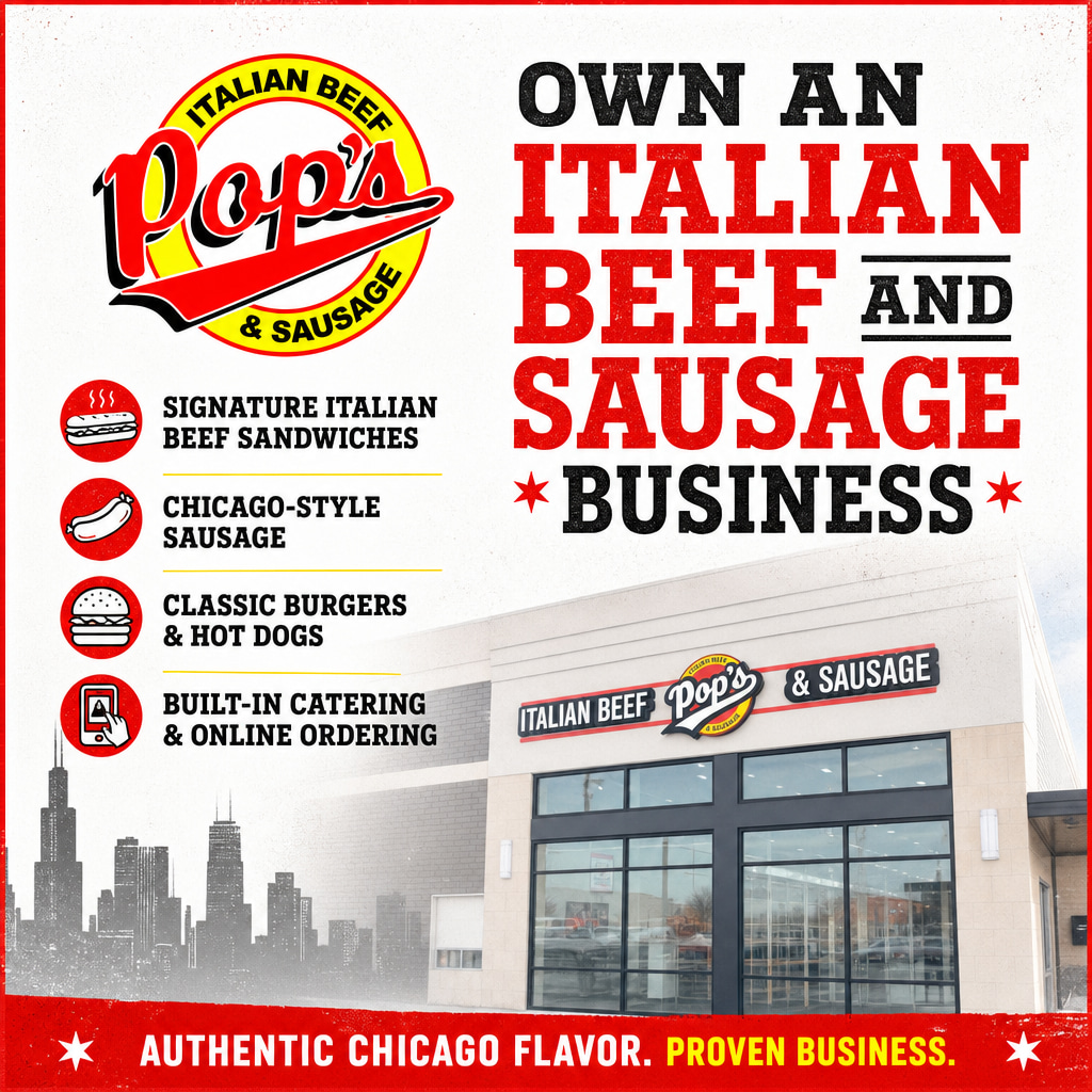 Pop's Italian Beef & Sausage ad creative