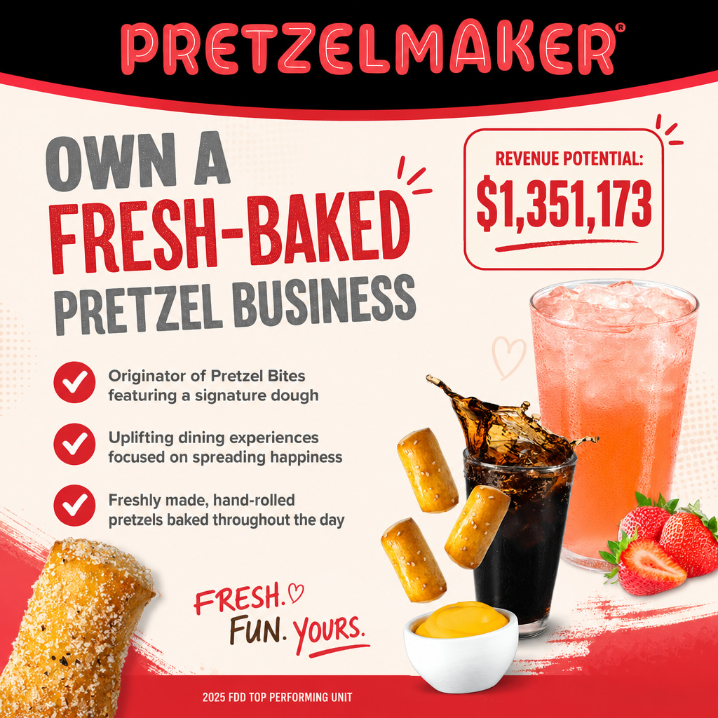 Pretzelmaker ad creative