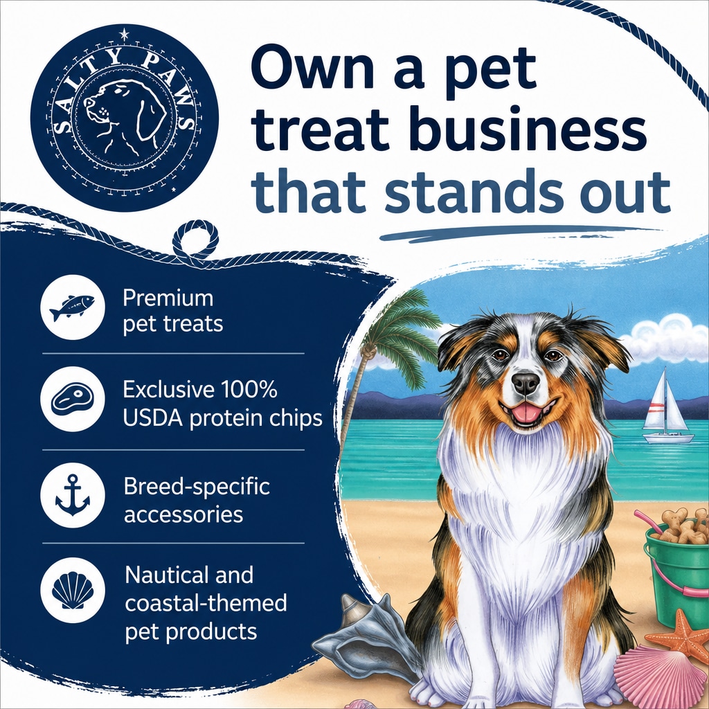 Salty Paws ad creative