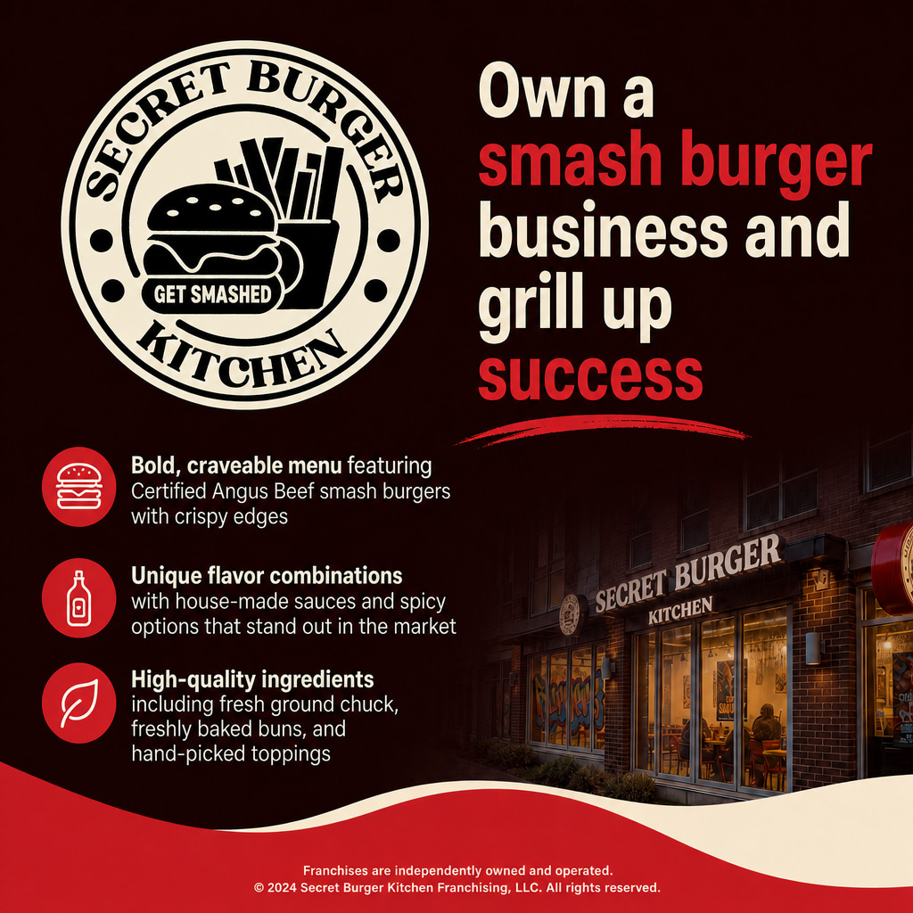 Secret Burger Kitchen ad creative