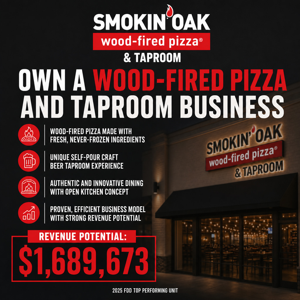 Smokin' Oak Wood-Fired Pizza ad creative