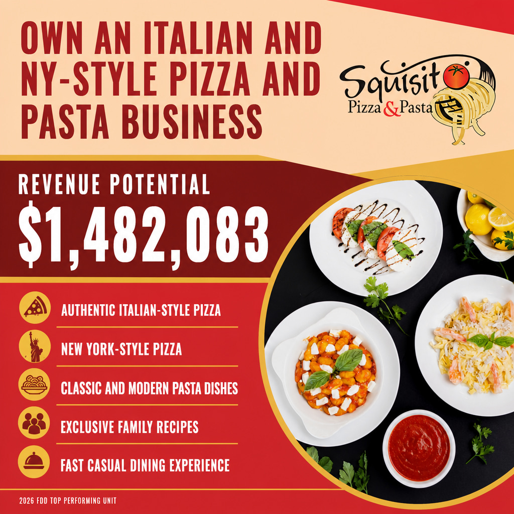 Squisito Pizza and Pasta ad creative