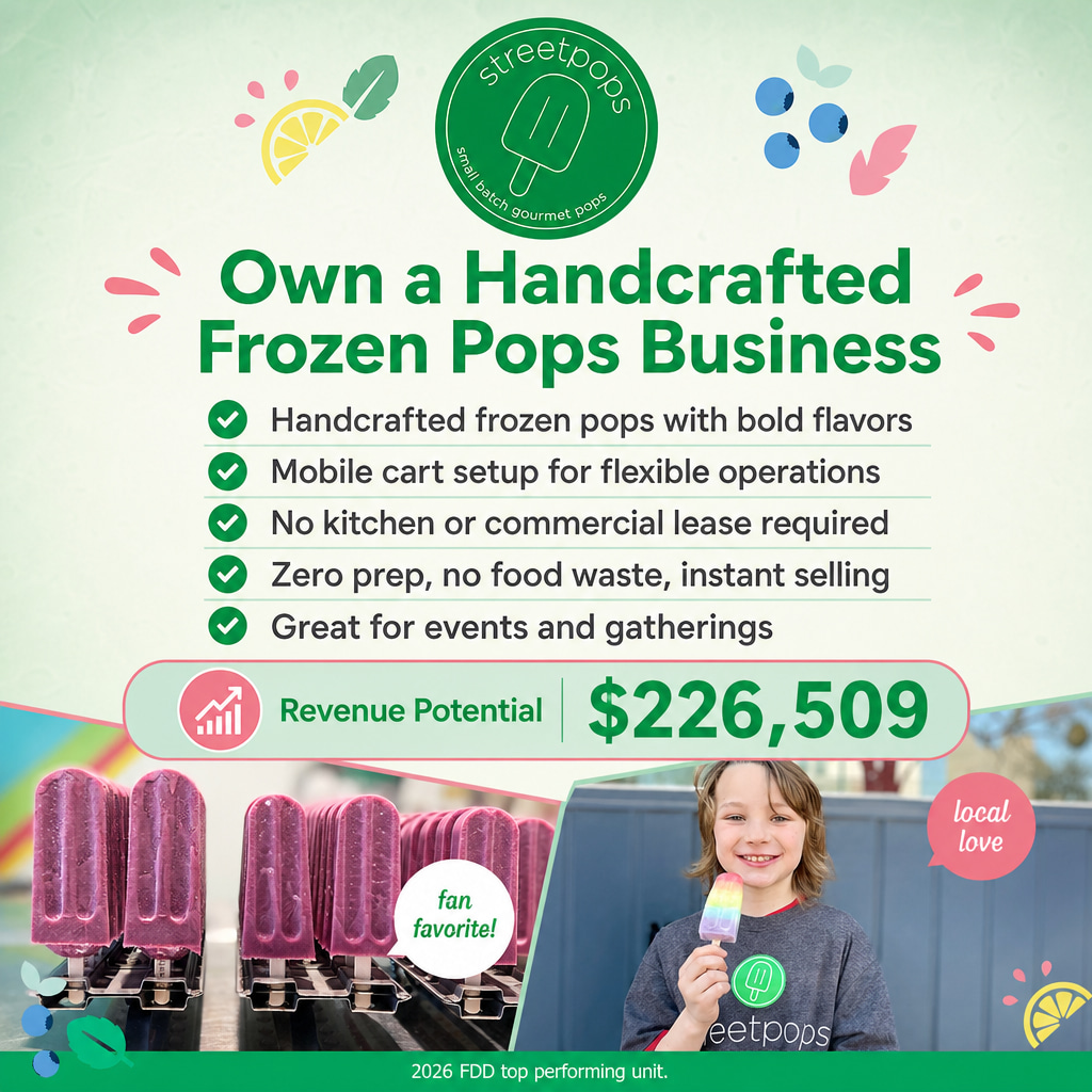 Street Pops ad creative