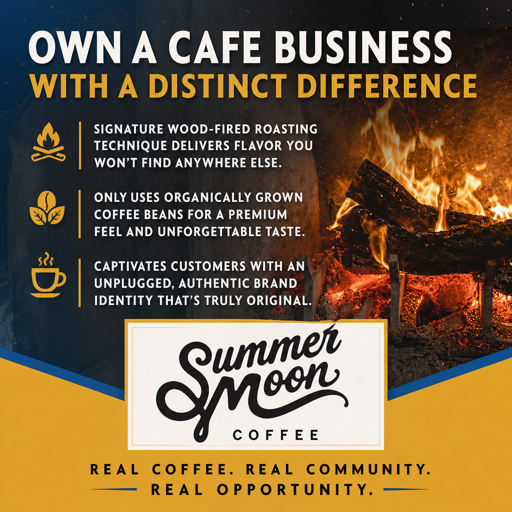 Summer Moon Coffee ad creative