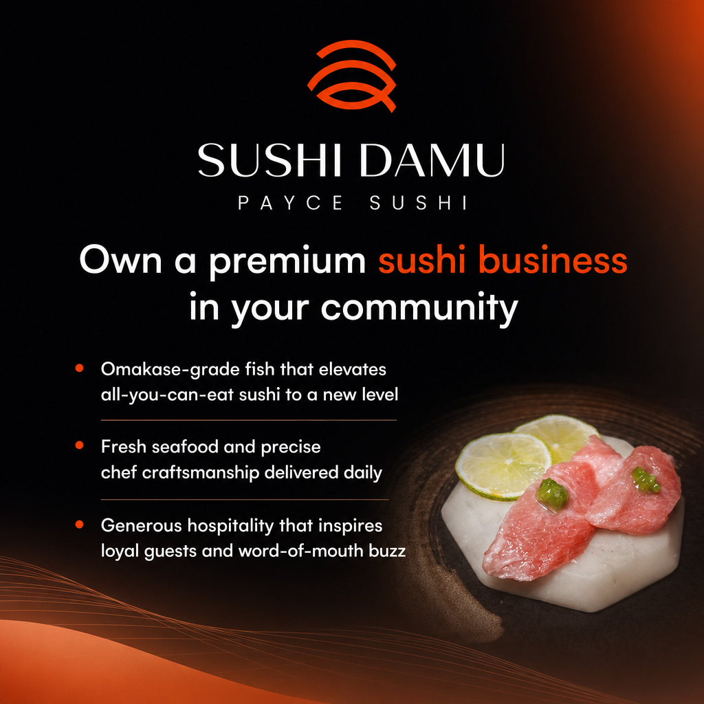 Sushi Damu ad creative