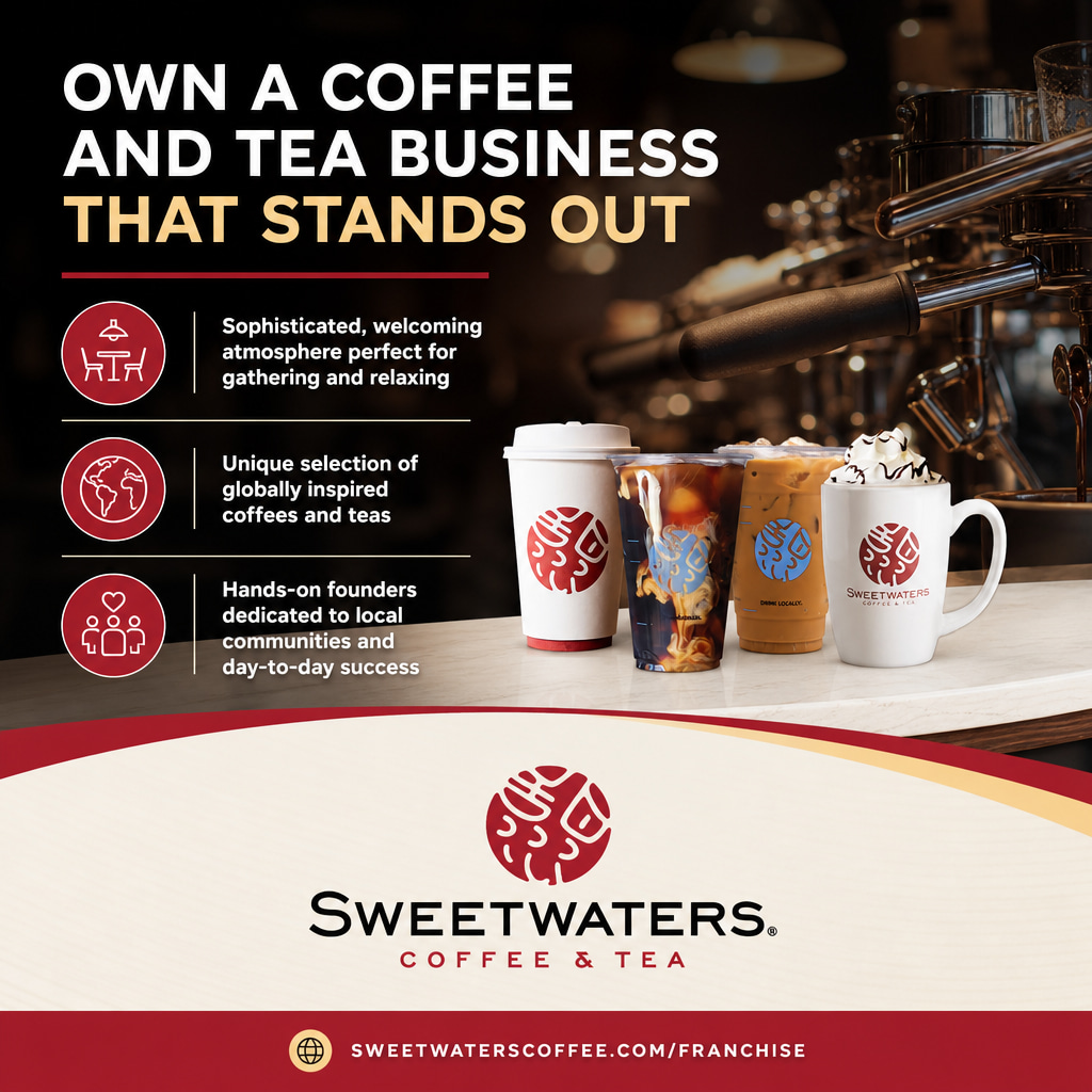 Sweetwater Coffee & Tea ad creative