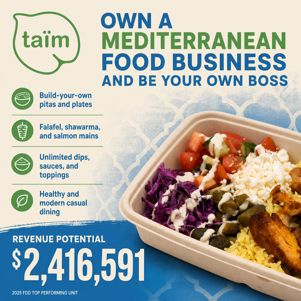 Taim Mediterranean Kitchen ad creative