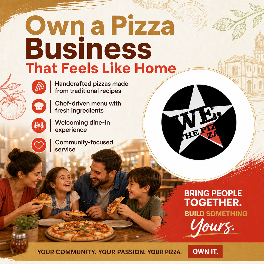 WE, THE PIZZA ad creative