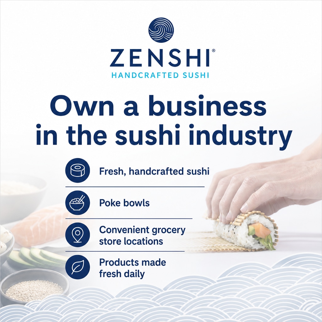 ZENSHI Sushi ad creative