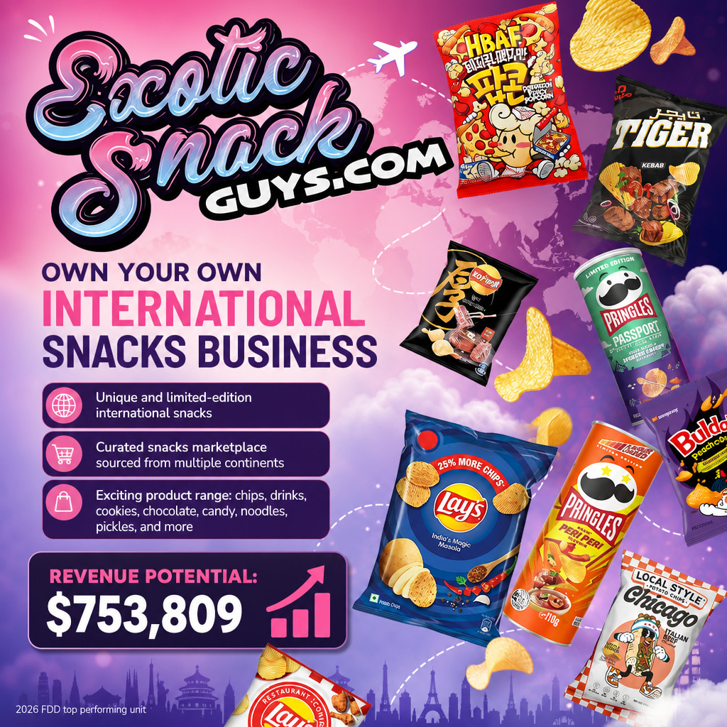 Exotic Snack Guys ad creative