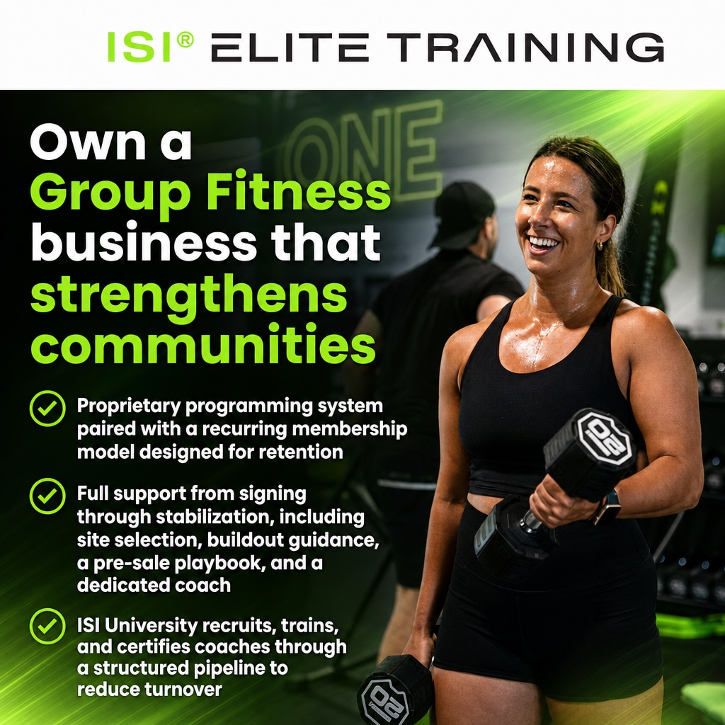 ISI Elite Training ad creative