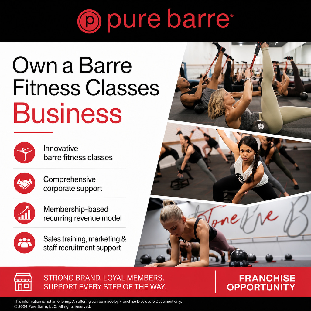 Pure Barre ad creative