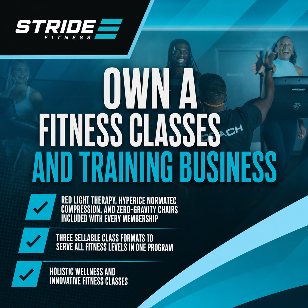 STRIDE Fitness ad creative