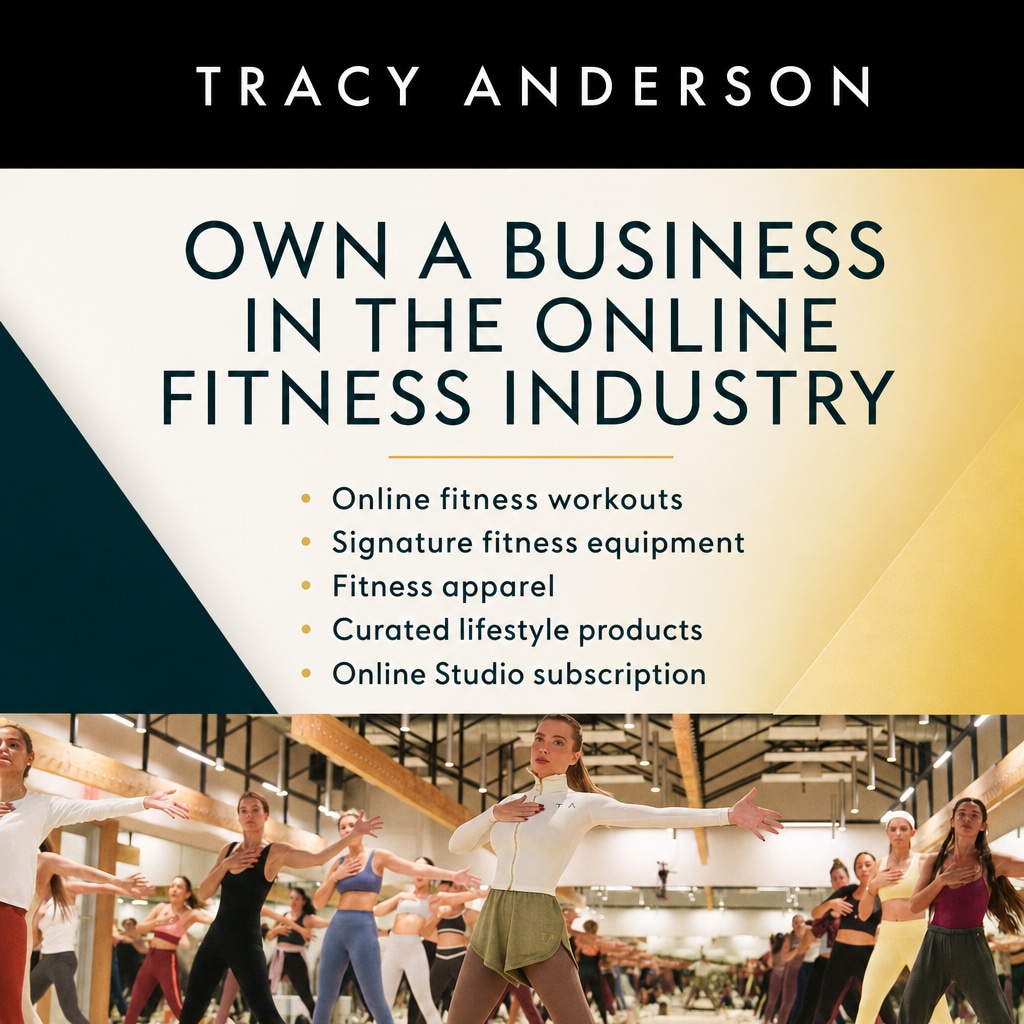 Tracy Anderson Method ad creative