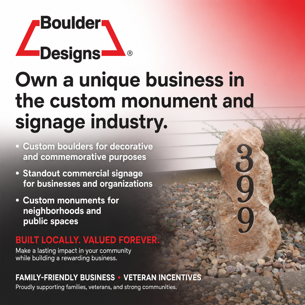 Boulder Designs ad creative