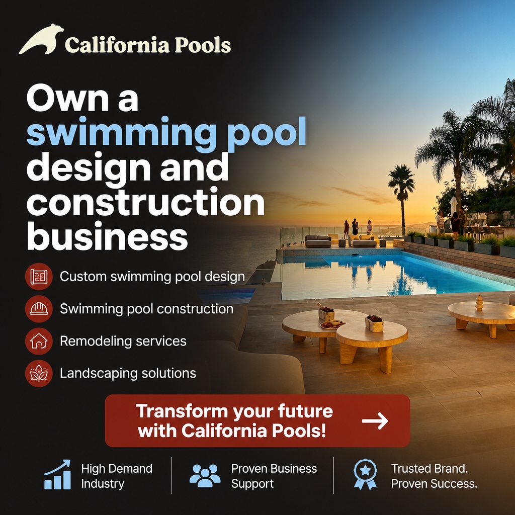 California Pools ad creative