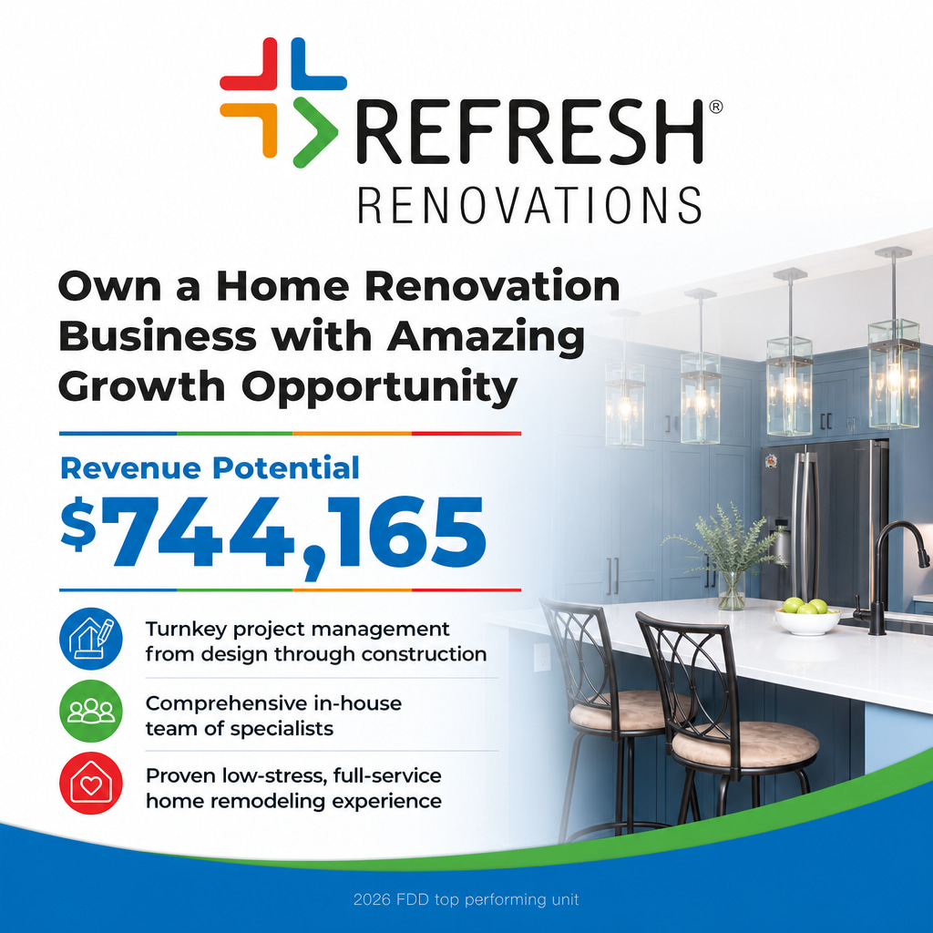 Refresh Renovations USA ad creative