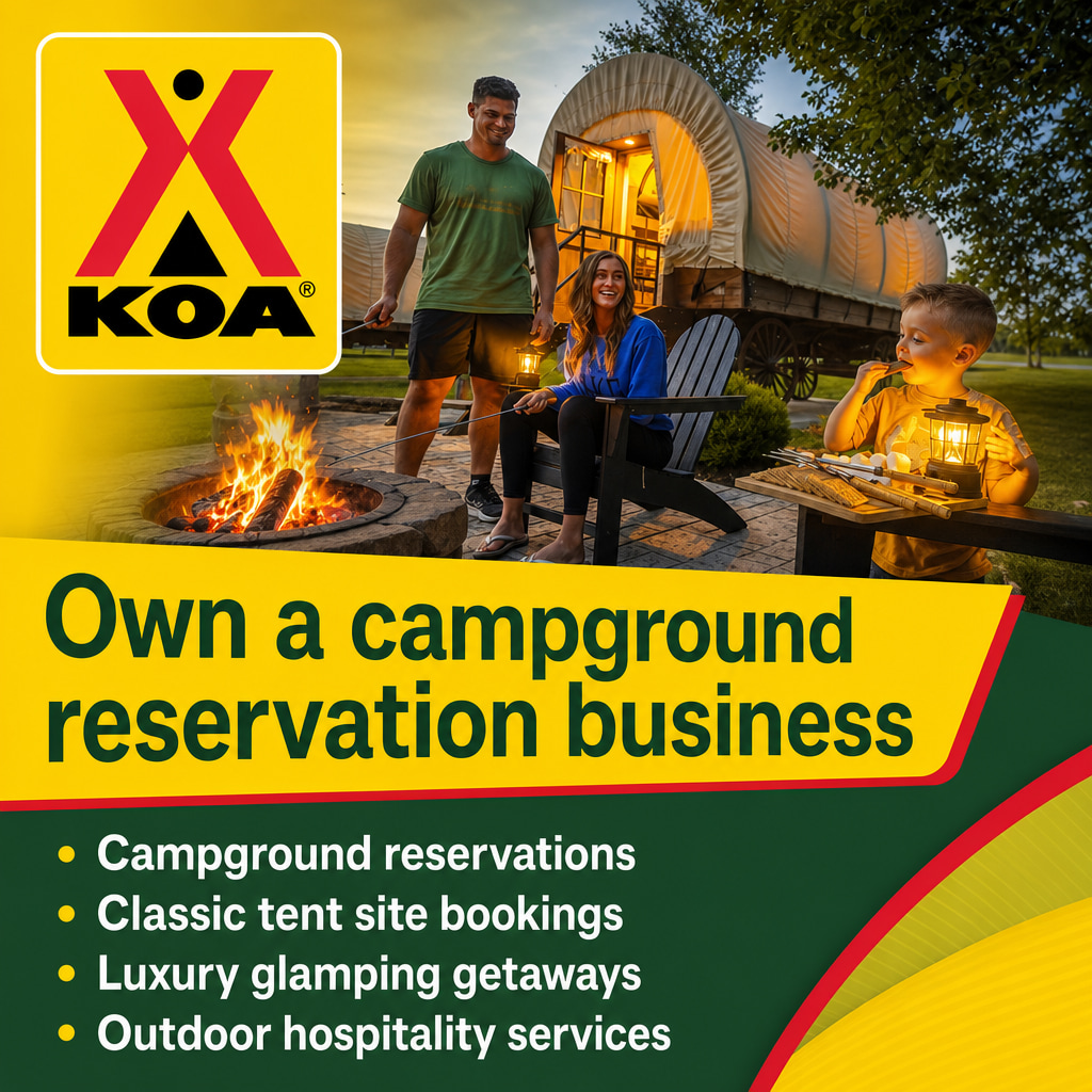 Kampgrounds of America ad creative