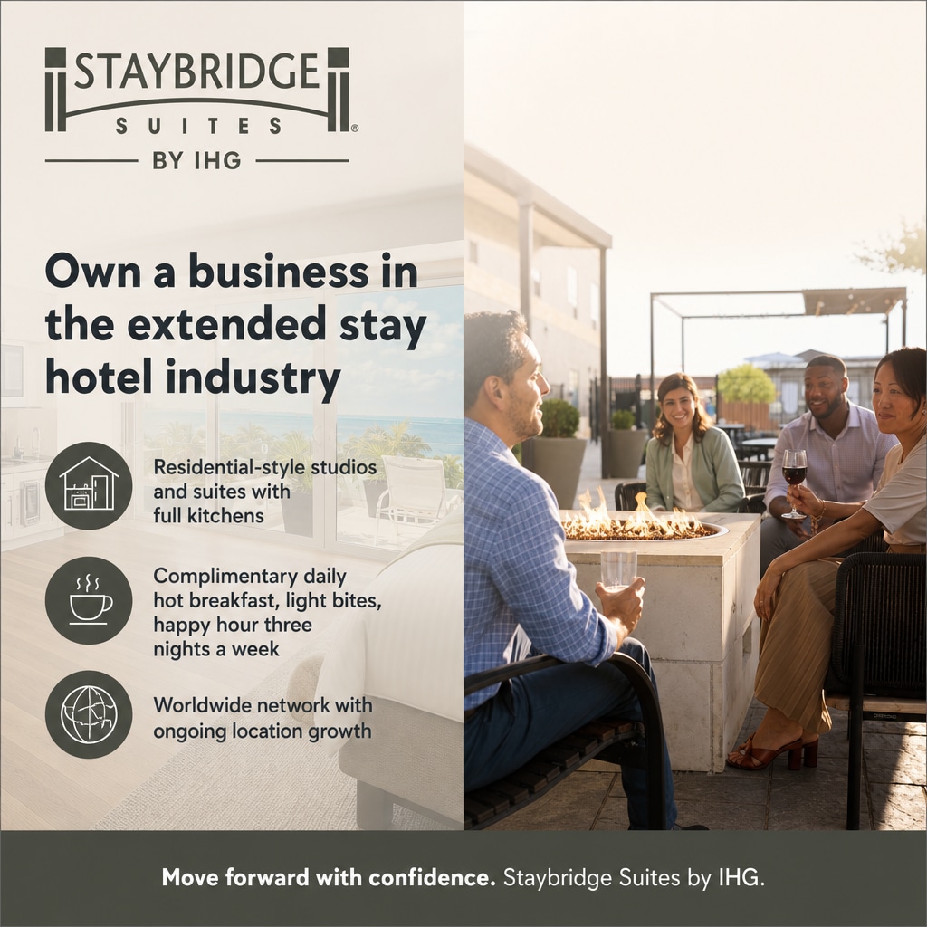 Staybridge Suites ad creative