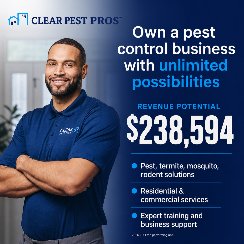 Clear Pest Pros ad creative